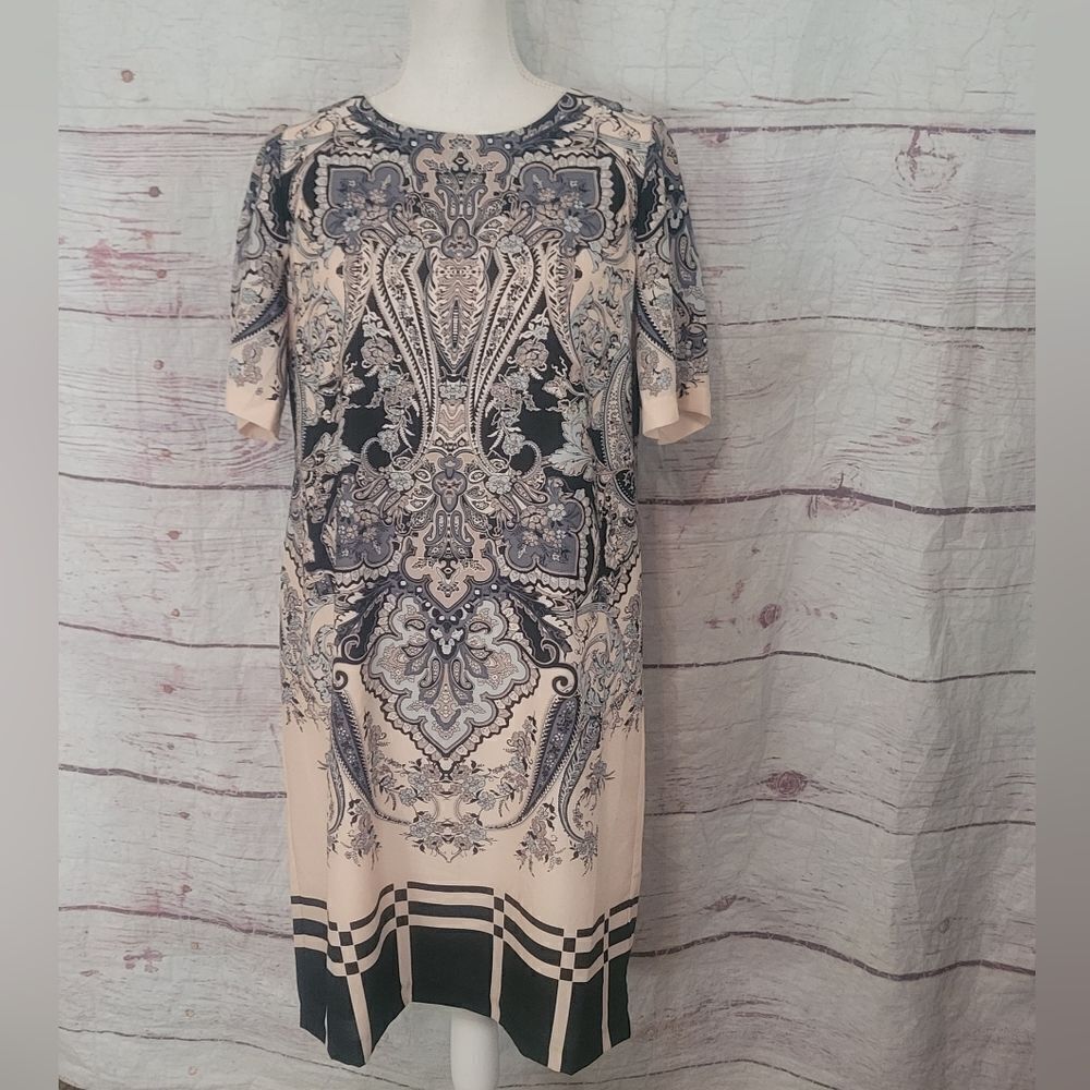 Chico's Short Paisley Dress Size Small NWT